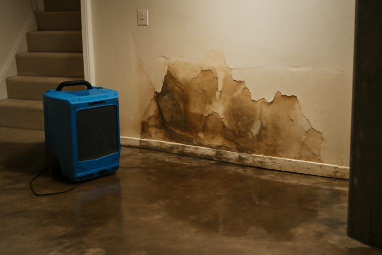 Basement Water Damage Restoration