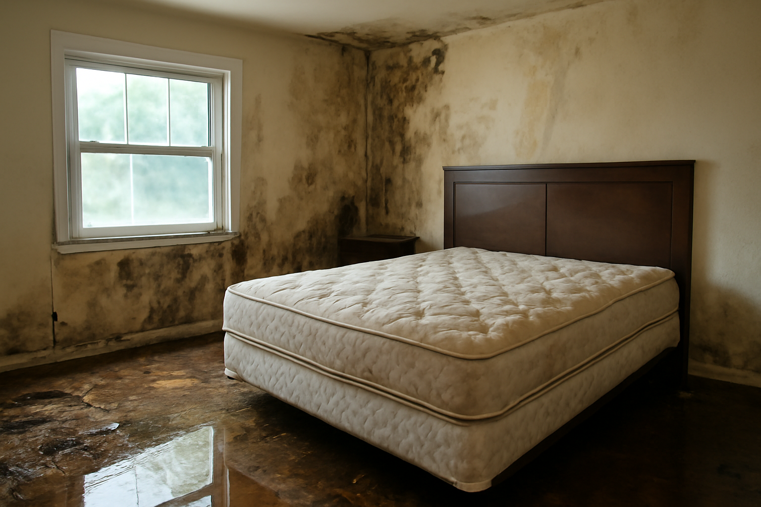 Bedroom Water Removal in McLean, VA