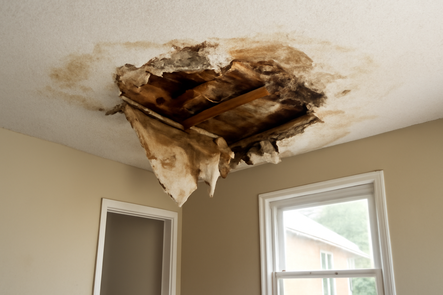 Ceiling Water Damage Repair in McLean, VA