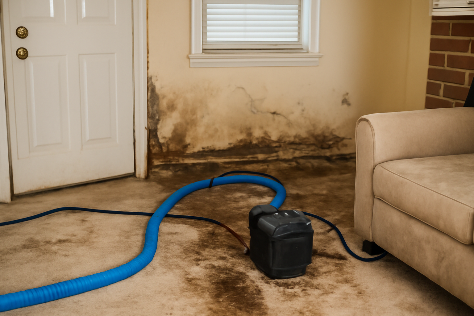 Contaminated Water Removal in McLean, VA