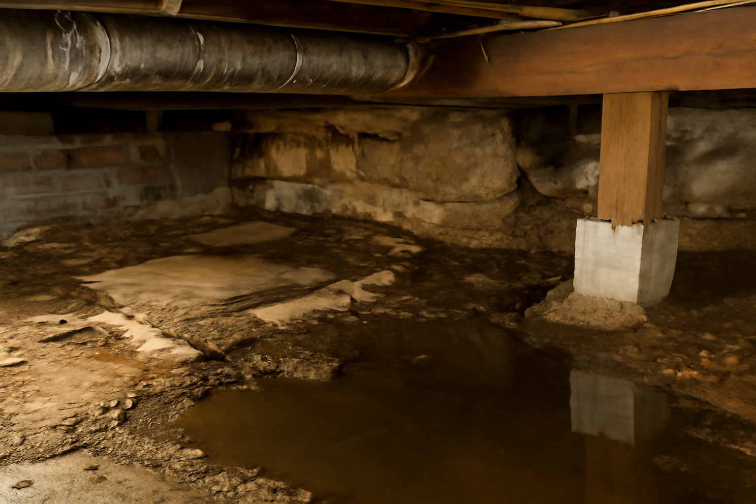 Crawl Space Water Extraction in McLean, VA