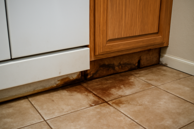 Dishwasher Leak Water Removal