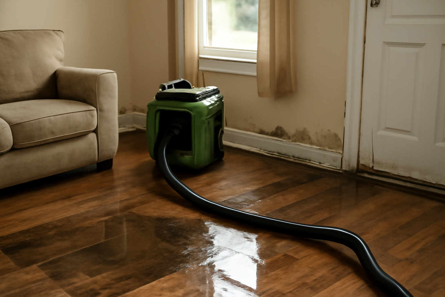 Emergency Water Extraction in McLean, VA