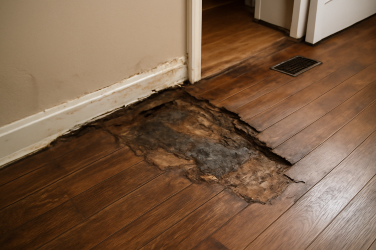 Floor Water Damage Restoration