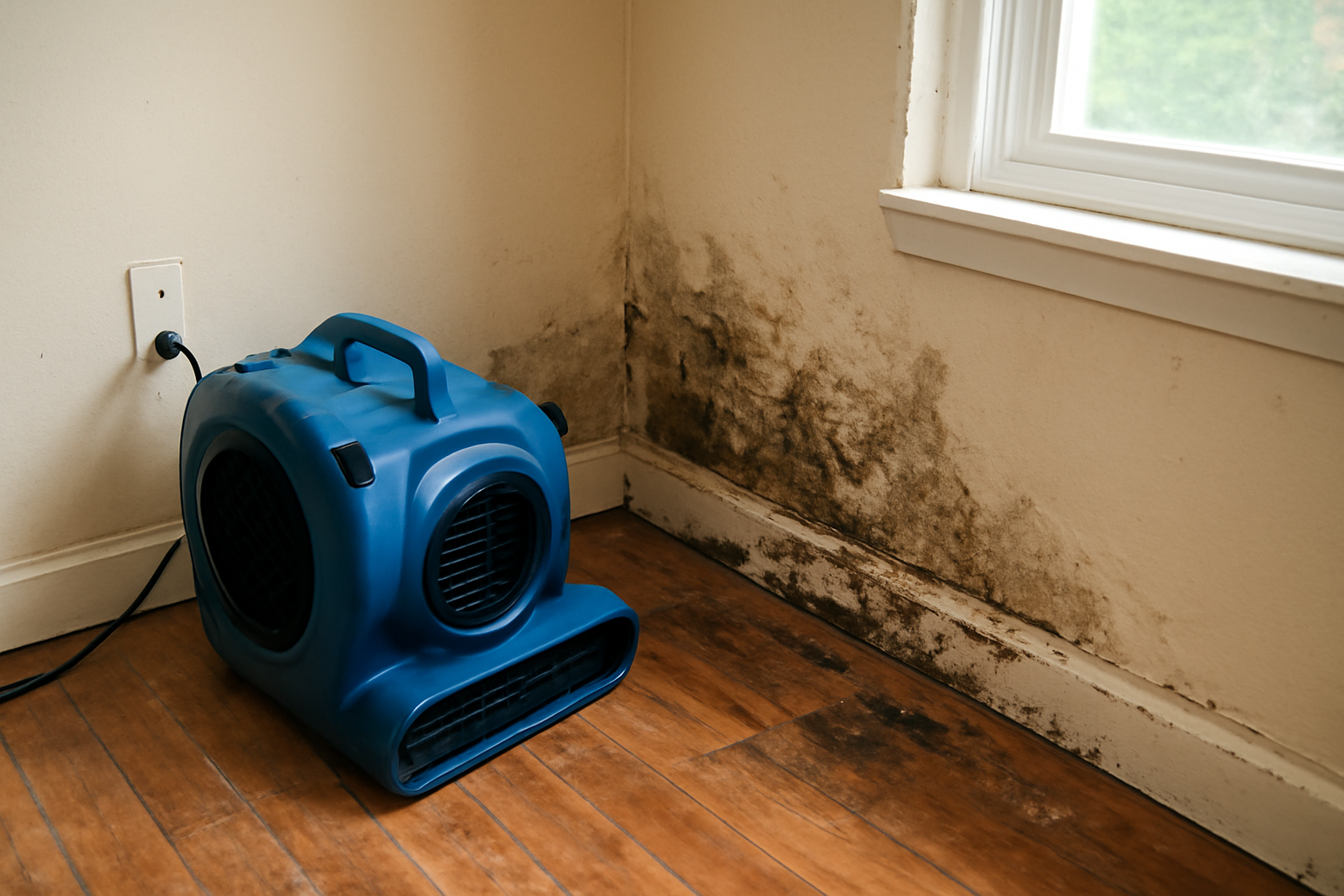 High-Velocity Air Mover Drying in McLean, VA
