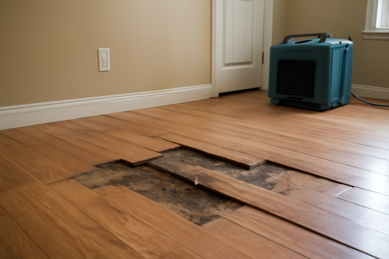 Laminate Floor Water Damage Restoration