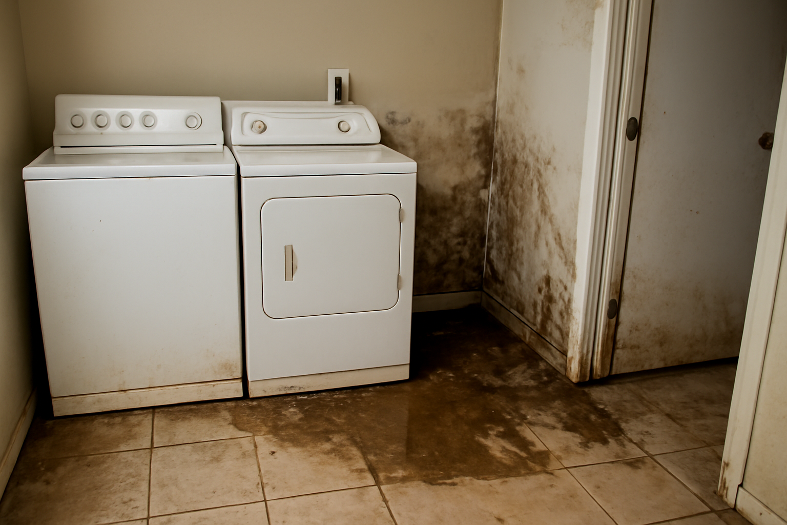 Laundry Room Water Removal in McLean, VA