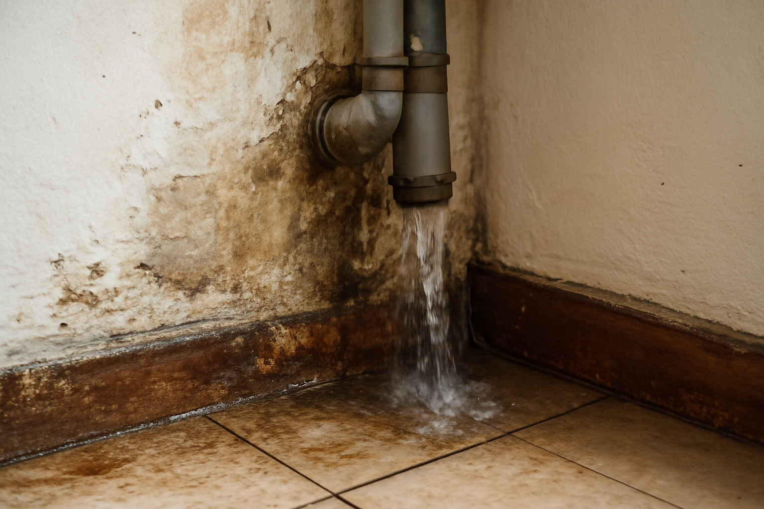 Leaking Pipe Water Removal in McLean, VA