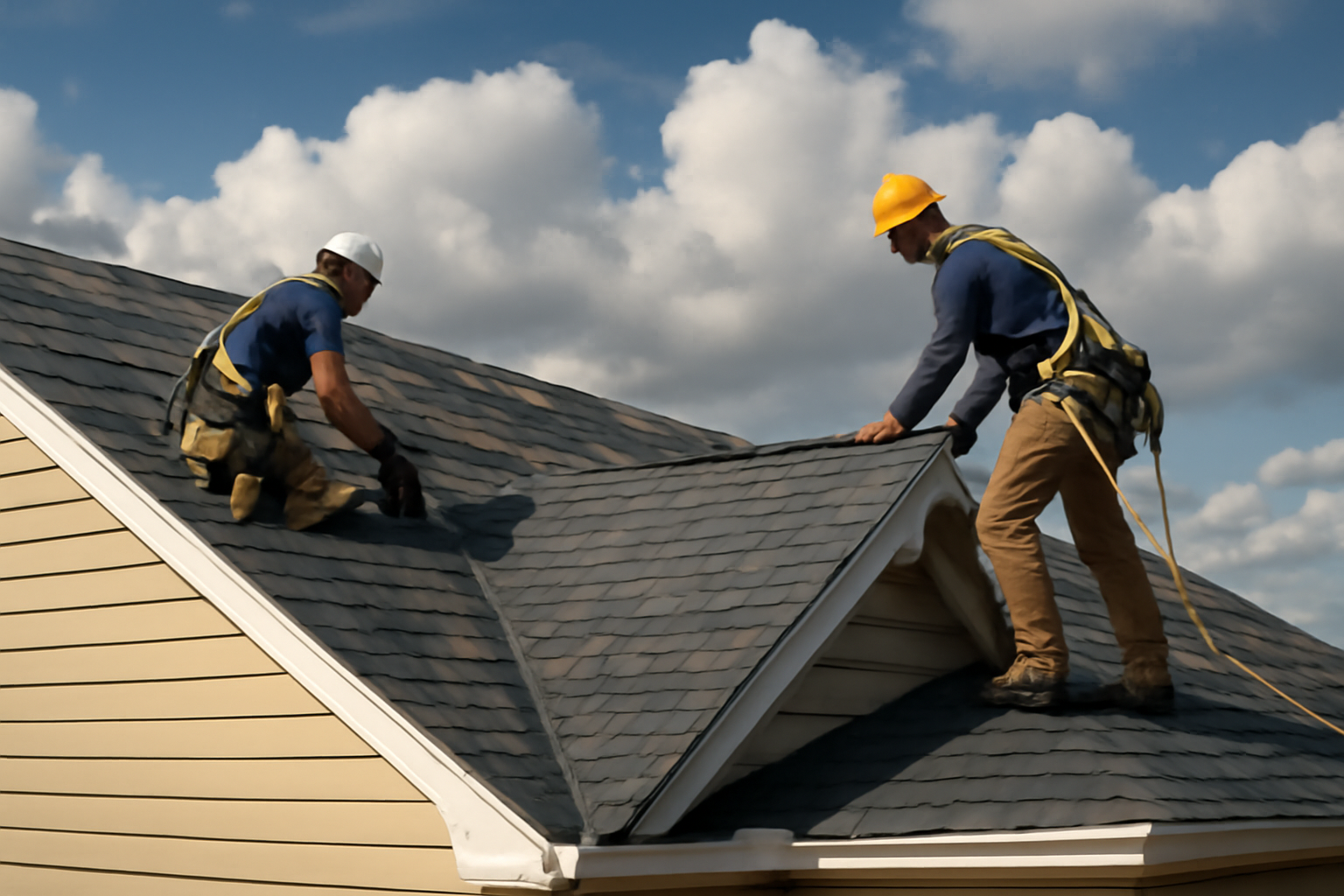 Storm damage repair service