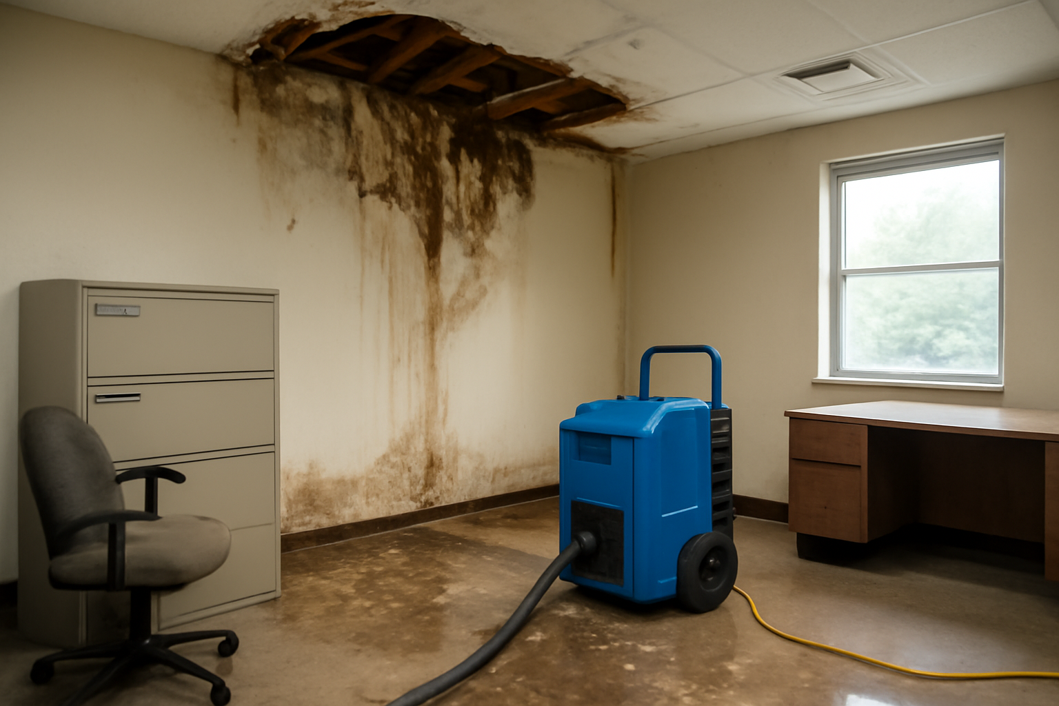 Office Building Water Extraction in McLean, VA