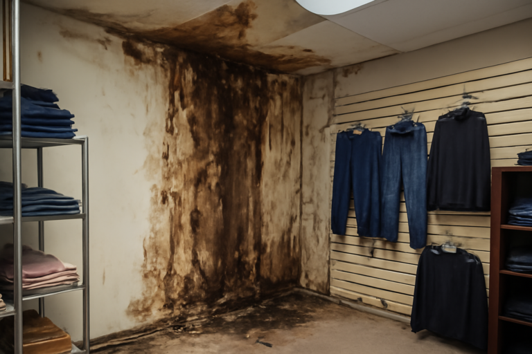 Retail Store Water Damage Restoration