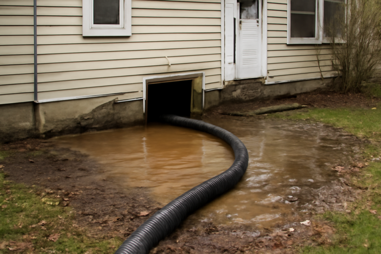 Septic Tank Backup Water Removal