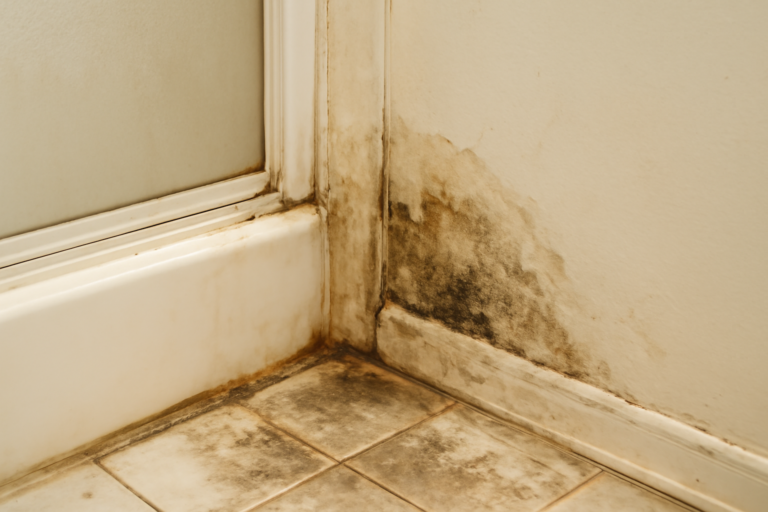 Shower Leak Water Removal