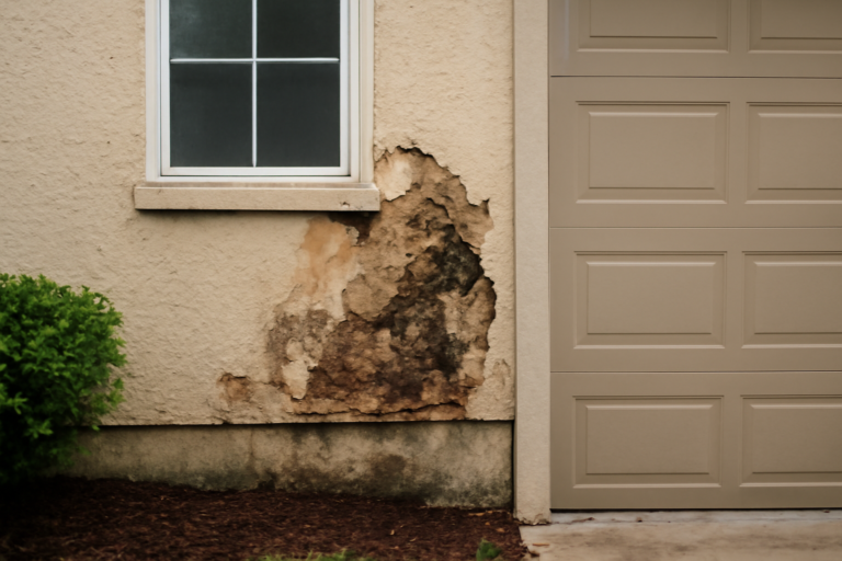 Stucco Water Damage Repair