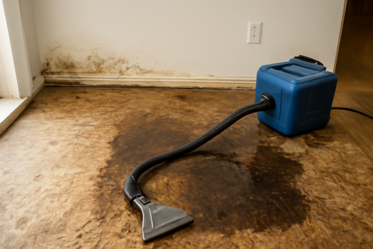 Subfloor Water Extraction