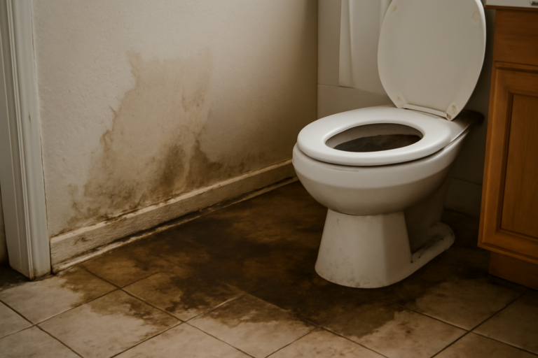 Toilet Overflow Water Removal