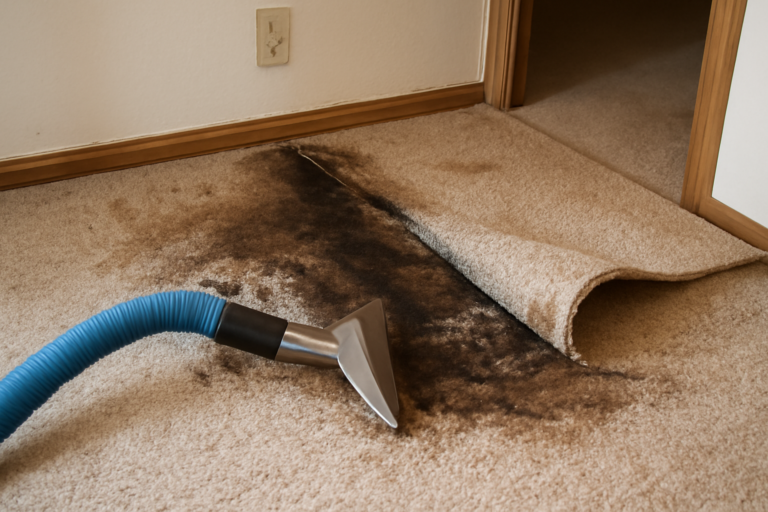 Under Carpet Water Extraction