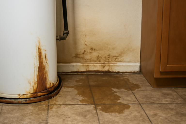 Water Heater Leak Water Removal