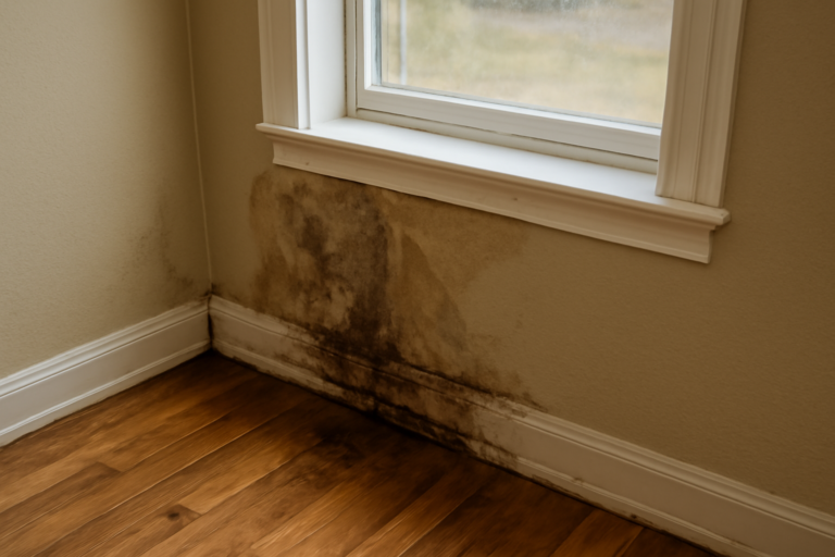 Window Leak Water Removal