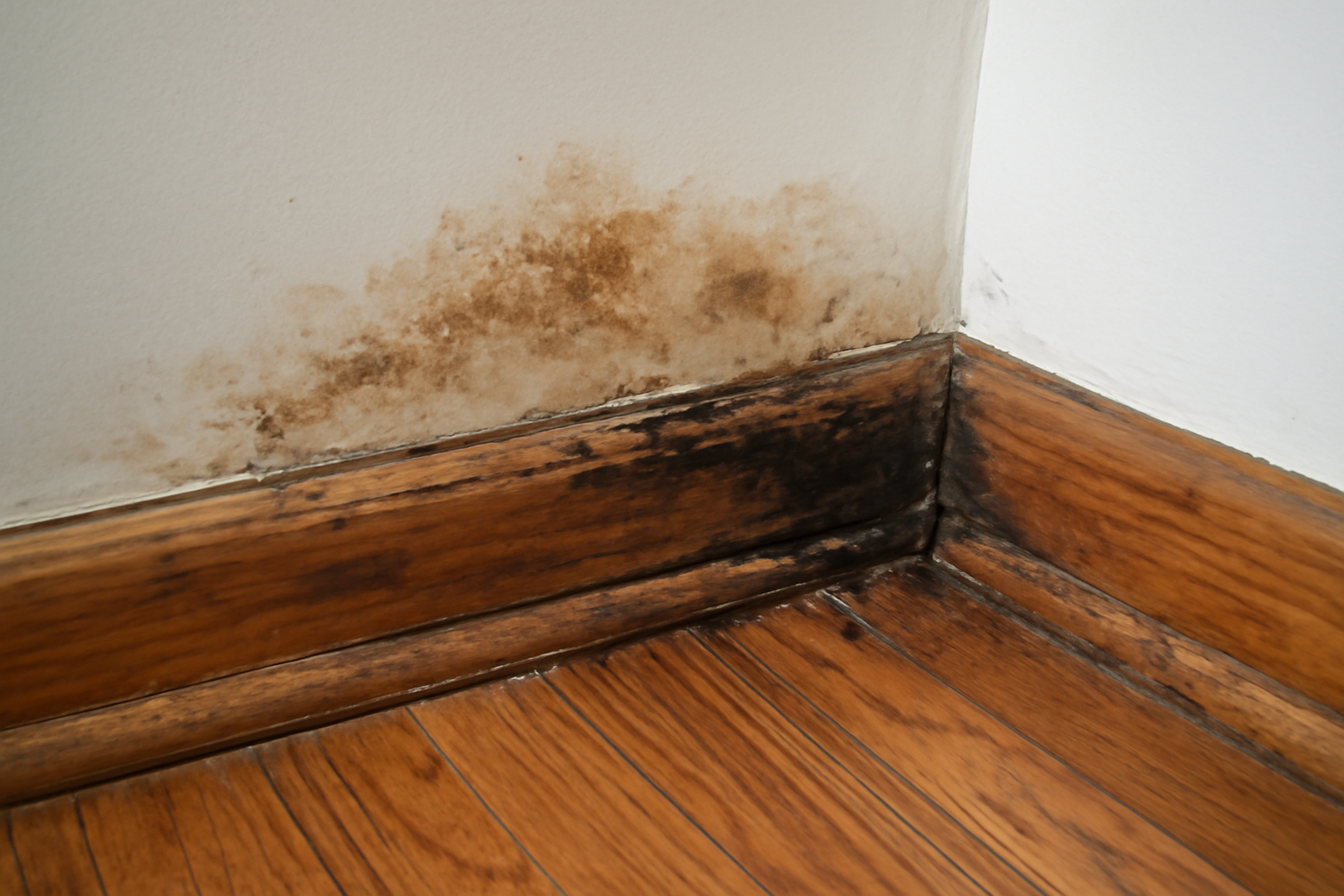 Wood Trim Water Damage Restoration in McLean, VA
